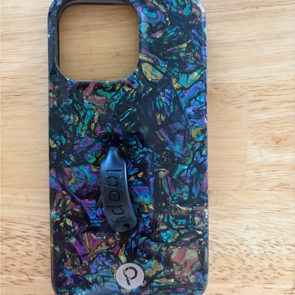 Loopy Case Iridescent Marble Phone Case iPhone 13 Pro